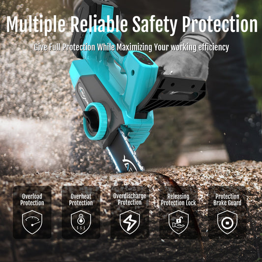 Modo Living YARDCARE 12" bürstenlose Akku-Kettensäge