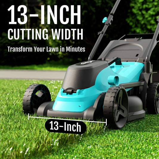 Modo Living YARDCARE 13" bürstenloser Akku-Rasenmäher