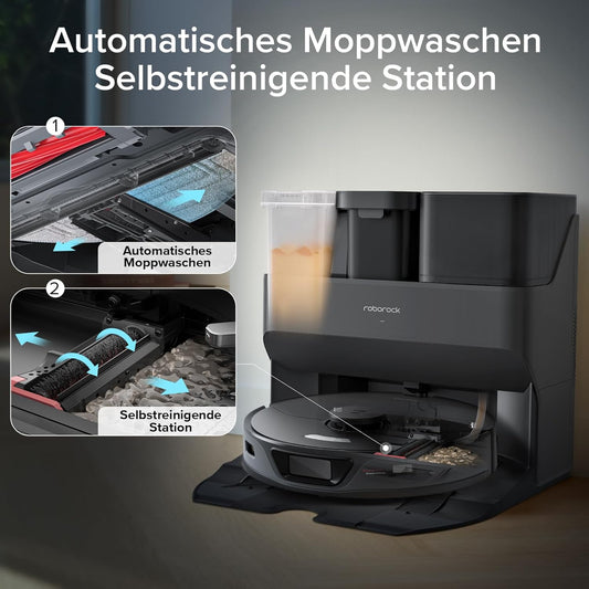 Modo Living Roborock S7 Max Ultra, 5500 Pa, Selbstreinigung & App-Steuerung