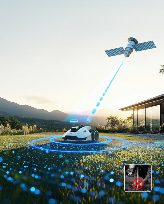 Modo Living YUKA 2000, 2000m², Ohne Kabel, NetRTK+Vision, 4G, 50% Steigung