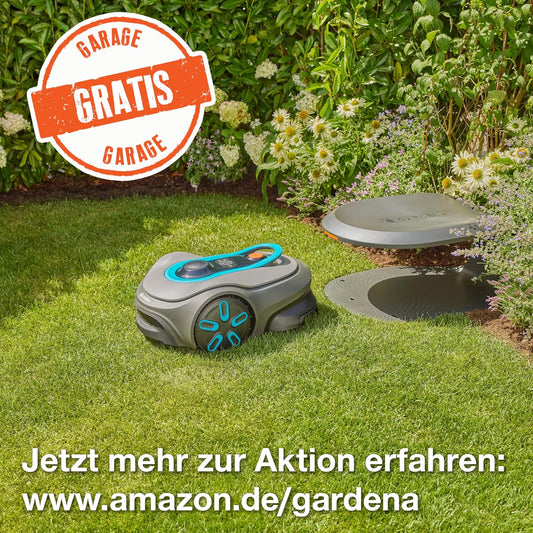 Modo Living SILENO Free 1100 m² kabelloser Mähroboter, App & LONA