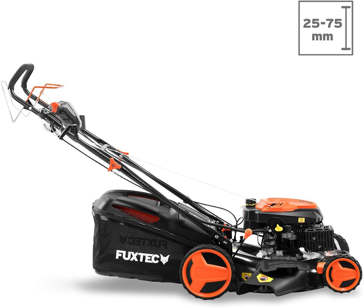 Modo Living FUXTEC FX-RM5196eSPRO 4in1 Benzinmäher, E-Start & Antrieb, 51 cm Schnitt