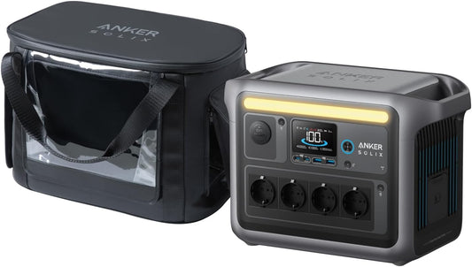 Modo Living Anker SOLIX C1000 Powerstation 1056Wh, 1800W, mit Tasche & 4 AC-Steckdosen