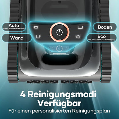 Modo Living AIPER Scuba S1 Kabelloser Poolroboter, Boden & Wand, Navigation 2.0, 150 Min Laufzeit, bis 150㎡