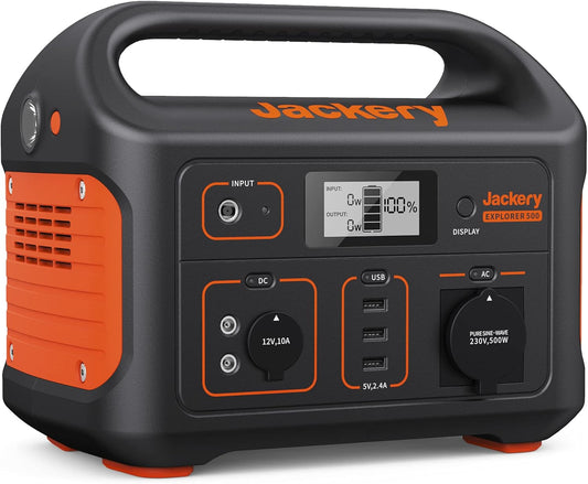 Modo Living Jackery Explorer 500 Powerstation 518Wh, 500W (1000W Peak), USB & 230V