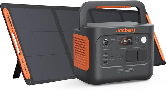 Modo Living Jackery 1000 V2 Powerstation 1070Wh, 1500W, mit 200W Solarpanel & Schnellladung