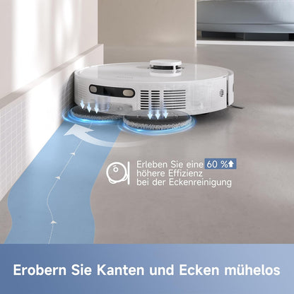 Modo Living E30 Ultra, 7.000Pa, Selbstreinigung, 10,5 mm Hebemopp, Teppicherkennung