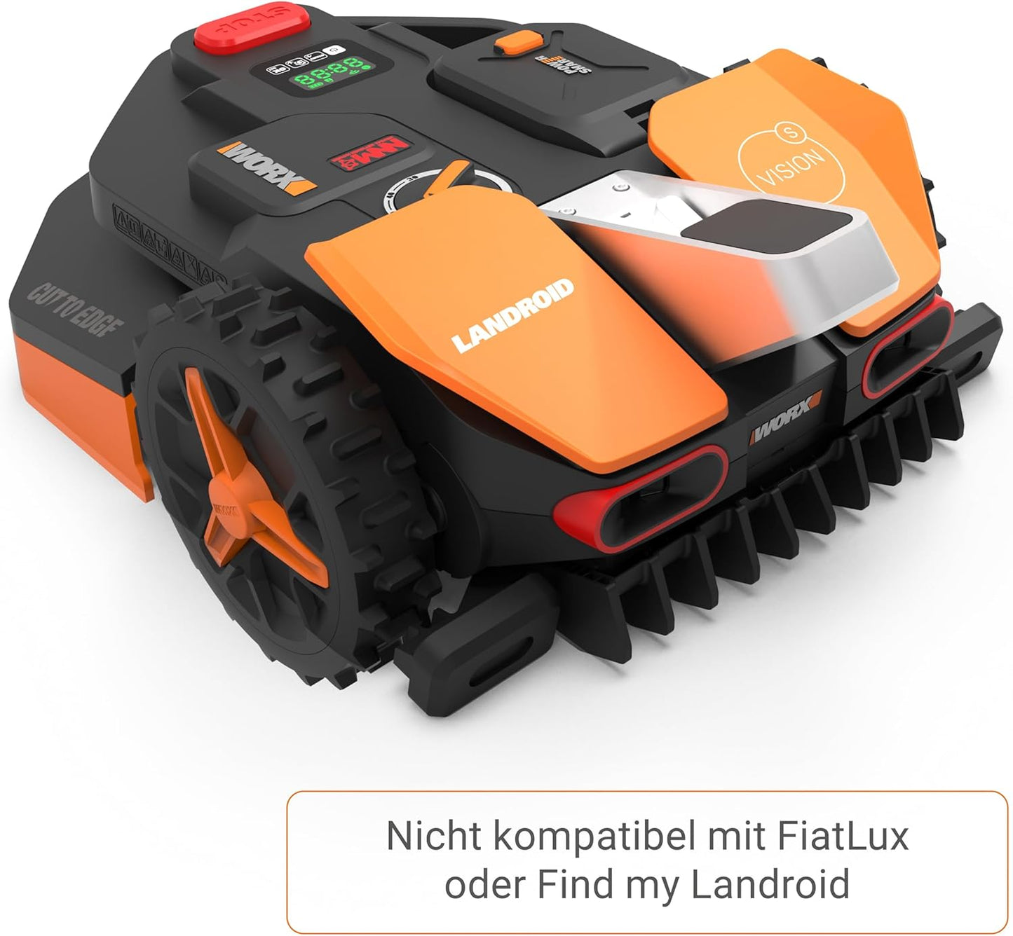 Modo Living Vision S250 Mähroboter 250 m² ohne Kabel, KI & Igelschutz