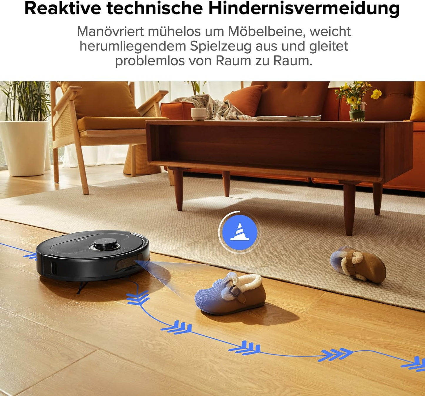 Modo Living Roborock Qrevo Pro Set, 7000 Pa, FlexiArm™, 60 °C Moppreinigung