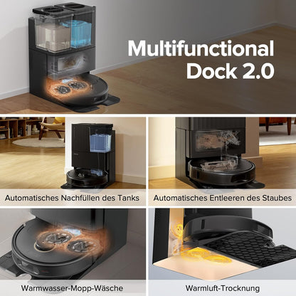 Modo Living Roborock Qrevo Pro Set, 7000 Pa, FlexiArm™, 60 °C Moppreinigung