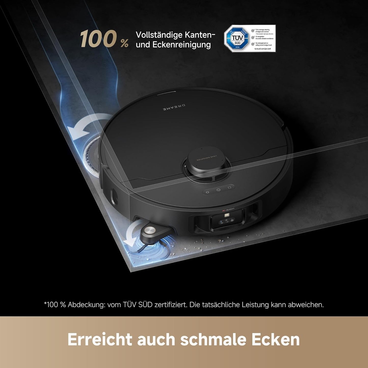 Modo Living Dreame L40s Pro Ultra, 19,000Pa, Selbstreinigend, Hindernisvermeidung, Sprachsteuerung
