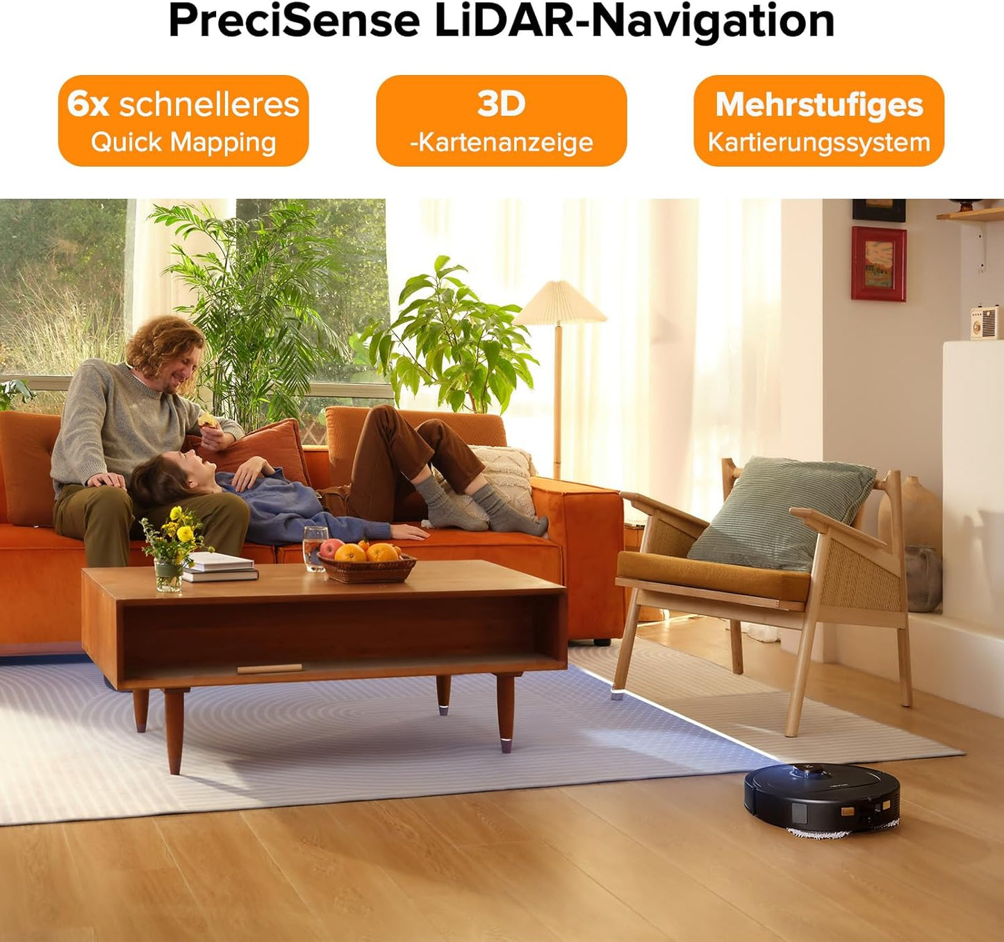 Modo Living Roborock Qrevo Pro Set, 7000 Pa, FlexiArm™, 60 °C Moppreinigung