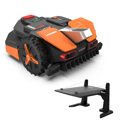 WORX Landroid Vision M800 Mähroboter WR208E.1 für Gärten bis 800m², AI Rasenmäher Roboter ohne Begrenzungskabel (WLAN & Bluetooth, aktive Hindernisvermeidung mit KI-Technologie, Igelschutz)