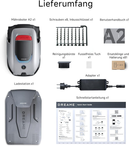 Modo Living DREAME A2 Mähroboter 3000 m², Dual-Fusion & OmniSense