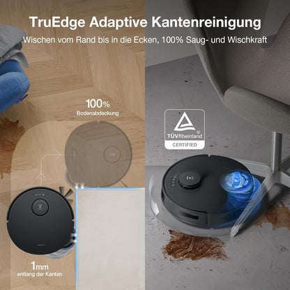 Modo Living Deebot T30S Pro, 11,000Pa, Heißwasser-Wischung, ZeroTangle, TruEdge™, KI-Navigation