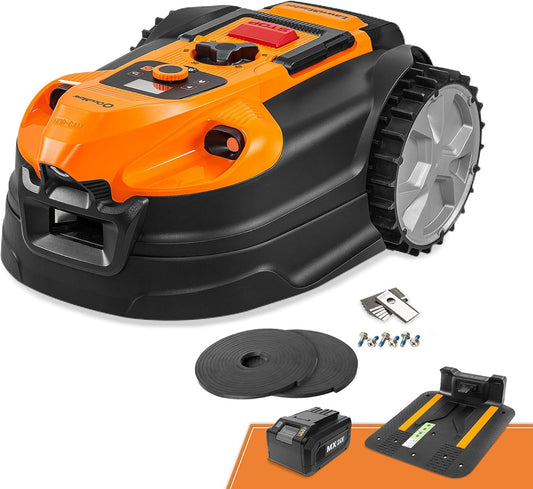 Modo Living LawnMaster VBRM18AMID4R Mähroboter 800 m², ohne Kabel, WiFi & App