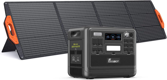 Modo Living FOSSiBOT F2400 Solar Generator 2048Wh, 2400W (4800W Peak), 3 AC Ausgänge