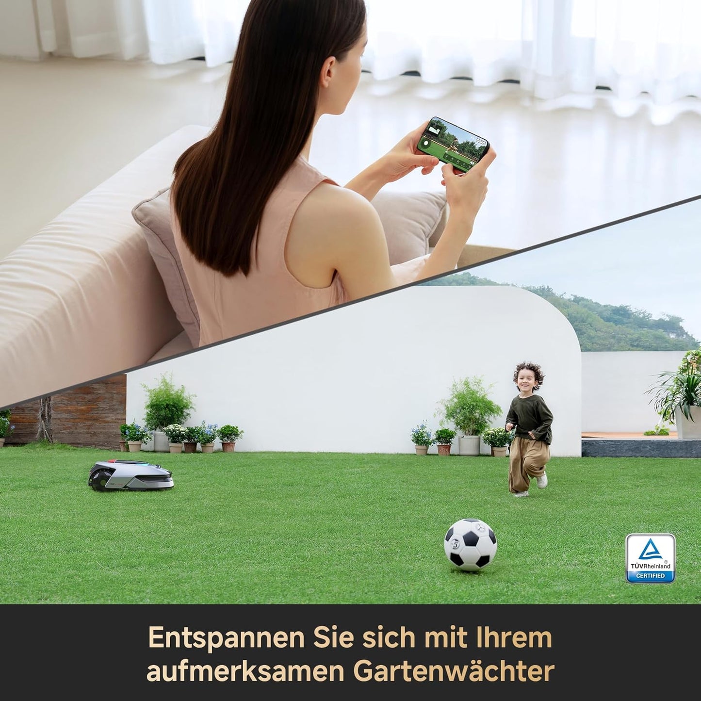 Modo Living DREAME A2 Mähroboter 3000 m², Dual-Fusion & OmniSense