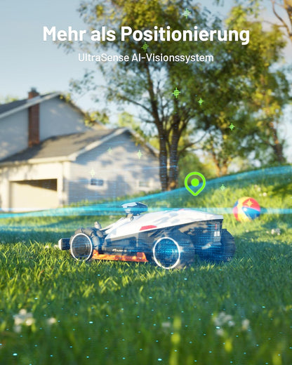 Modo Living LUBA 2 AWD 5000X Mähroboter 5000 m², NetRTK+Vision, ohne Kabel, 80 % Steigung