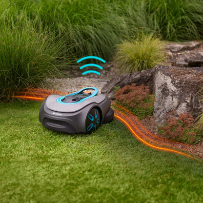 Modo Living SILENO Free 1100 m² kabelloser Mähroboter, App & LONA