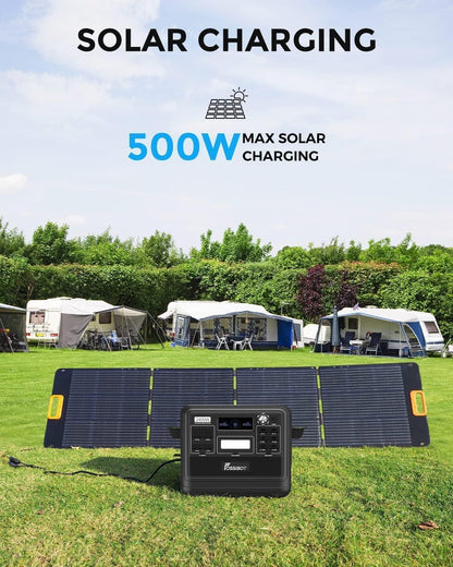 Modo Living FOSSIBOT F2400 Solargenerator 2048Wh, 2400W (4800W Peak), AC-Ausgänge