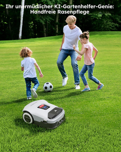 Modo Living ANTHBOT KI Mähroboter, 900m², Kabellos, RTK+4-Kamera, Mehrzonen, Hindernisvermeidung