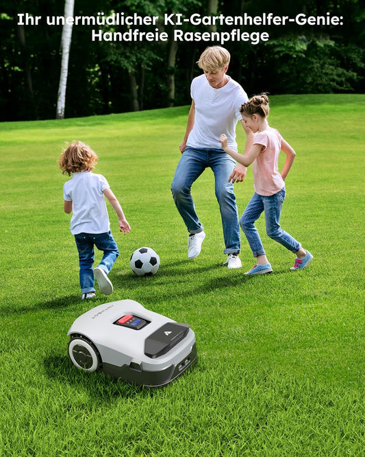 Modo Living ANTHBOT KI Mähroboter, 900m², Kabellos, RTK+4-Kamera, Mehrzonen, Hindernisvermeidung