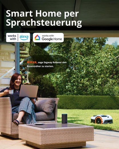 Modo Living i105E Mähroboter 500 m², RTK+Vision, Igelschutz & KI