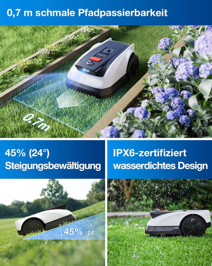 Modo Living Goat O500 Mähroboter 500 m², LiDAR & ohne Kabel