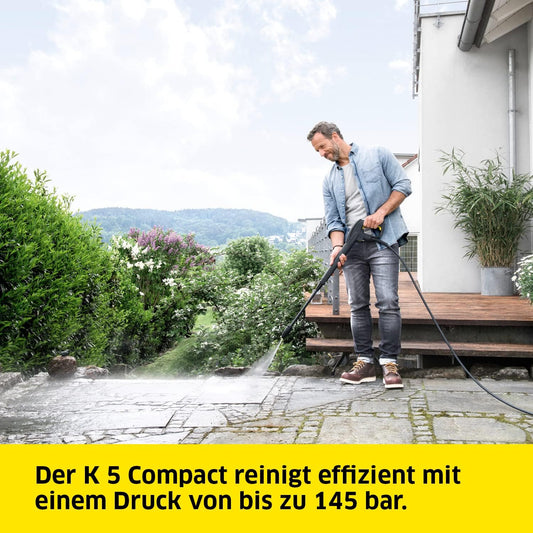 Modo Living Kärcher K 5 Compact Home Hochdruckreiniger, 145 bar, Flächenreiniger T5