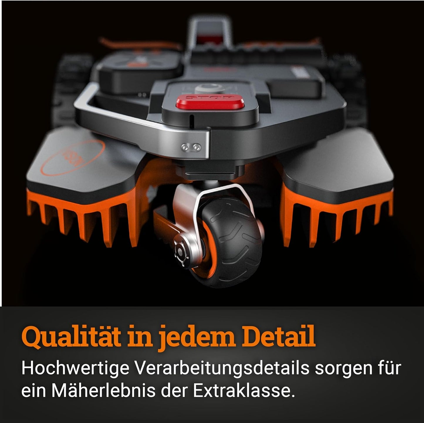 Modo Living Vision S250 Mähroboter 250 m² ohne Kabel, KI & Igelschutz