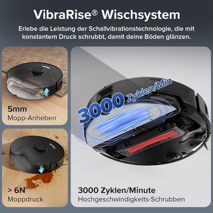Modo Living Roborock S7 Max Ultra, 5500 Pa, Selbstreinigung & App-Steuerung