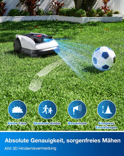 Modo Living Goat O500 Mähroboter 500 m², LiDAR & ohne Kabel