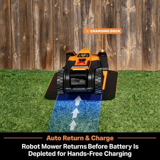Modo Living LawnMaster VBRM18AMID4R Mähroboter 800 m², ohne Kabel, WiFi & App