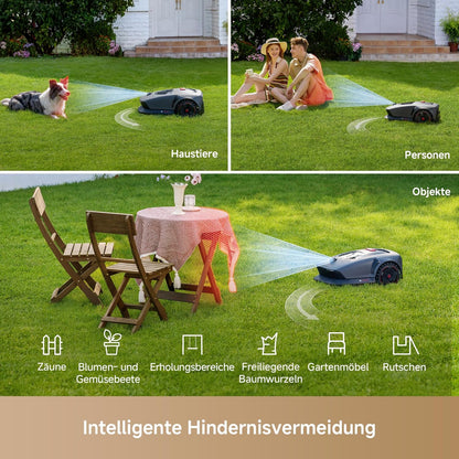 Modo Living 1000 Mähroboter 1000 m², 3D-LiDAR & App-Steuerung