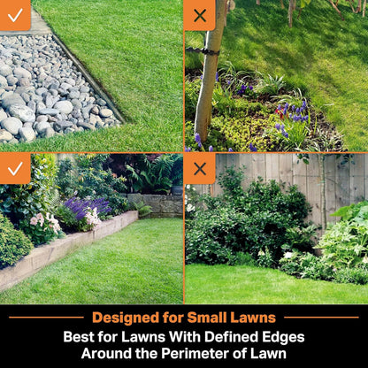 Modo Living LawnMaster OcuMow™ 24V kabelloser Roboter-Rasenmäher & Trimmer