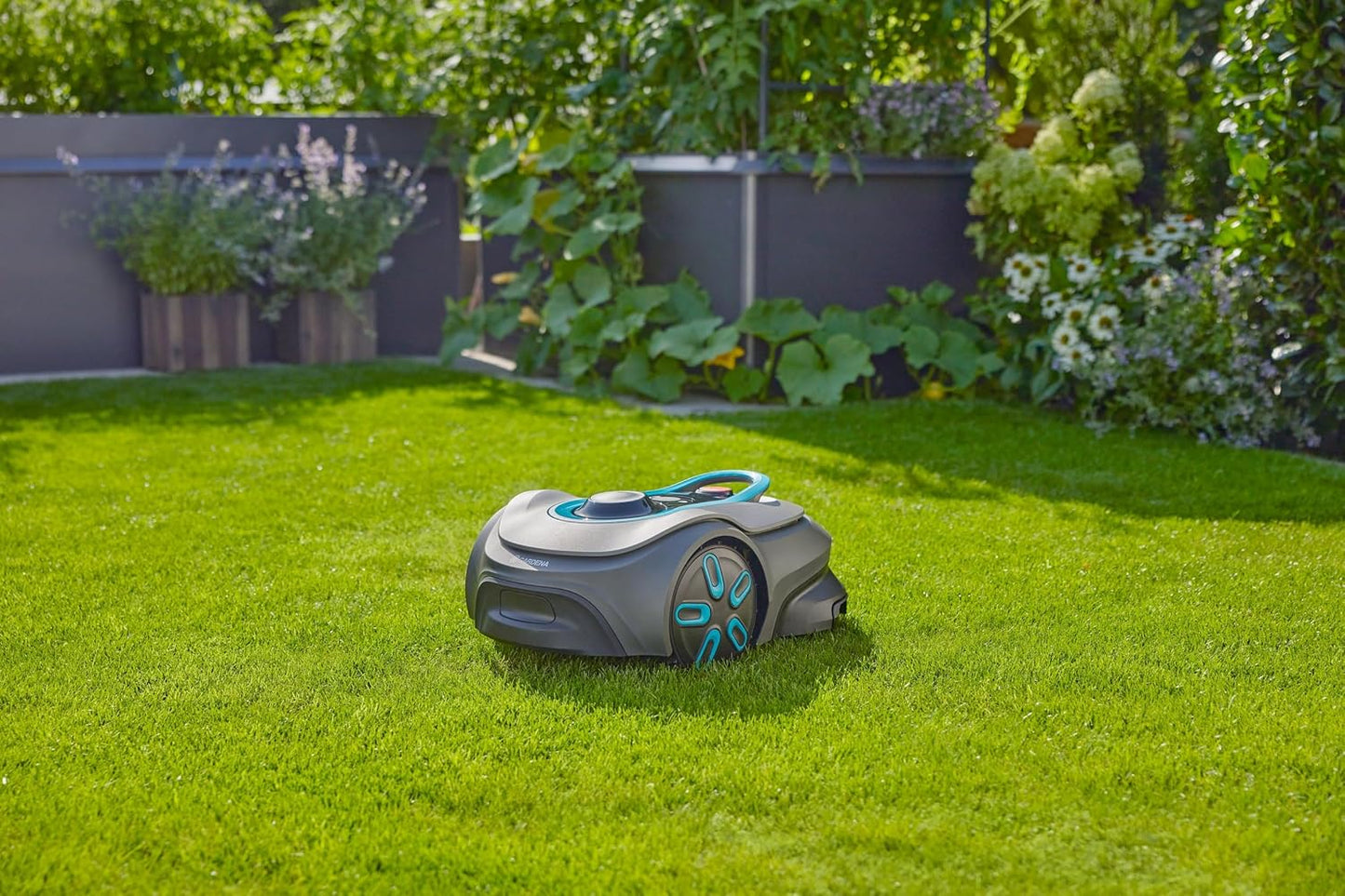 Modo Living SILENO Free 1100 m² kabelloser Mähroboter, App & LONA