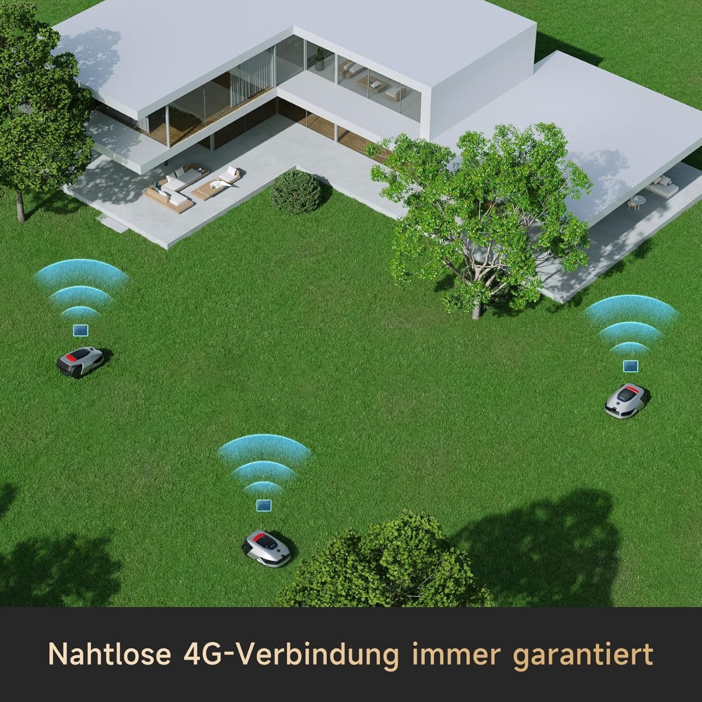 Modo Living DREAME A2 Mähroboter 3000 m², Dual-Fusion & OmniSense