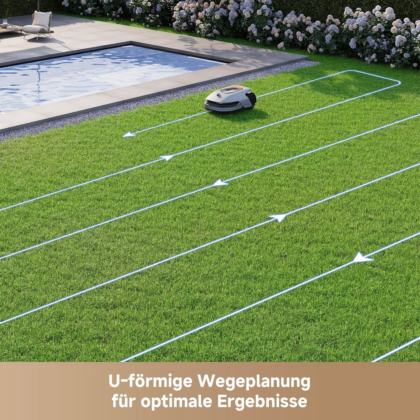 Modo Living Dreame A1 Pro Mähroboter, 2000m², Drahtlos, OmniSense™, App & Zonensteuerung, Hindernisvermeidung